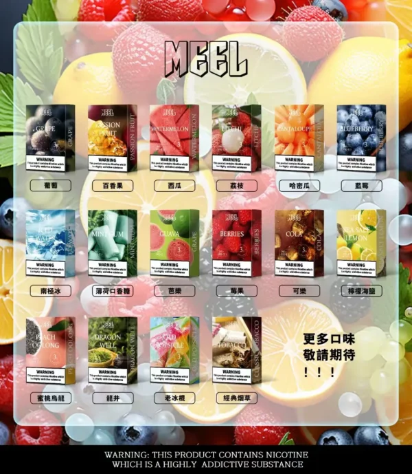15faaae1b6c0ee328d35f90c02531315.webp MEEL 進化版一代煙彈|下班舒壓閒暇片刻|展現精緻細膩的煙霧表現
