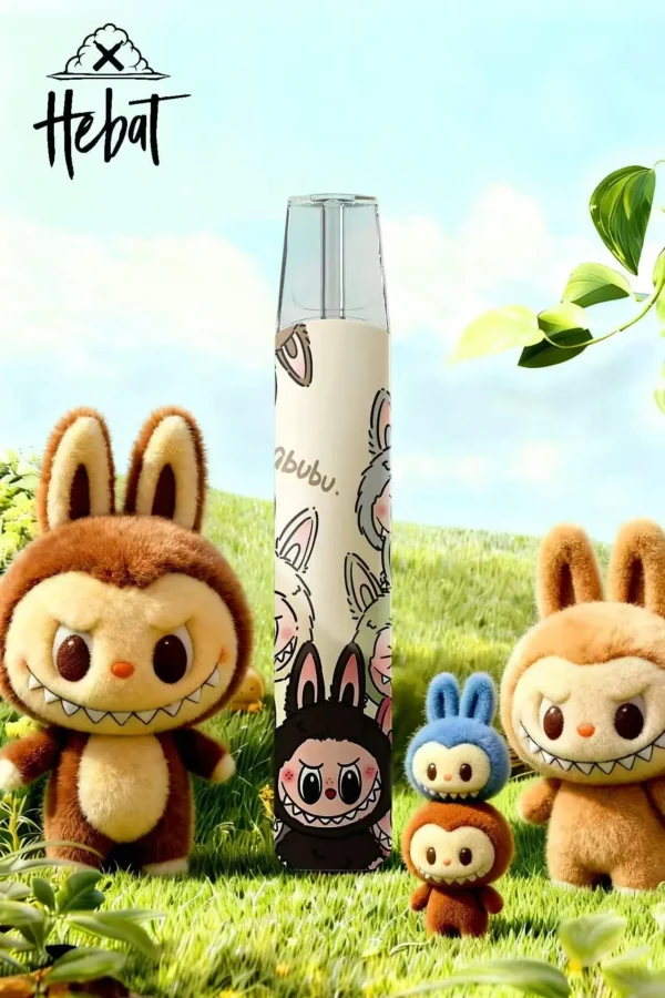 Hebat 喜貝 x Labubu 聯名一代主機｜聚會話題焦點｜具備細膩煙霧迴流結構與聯名專屬質感