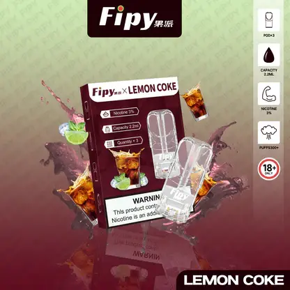 Fipy 果派一代通用彈｜柔順擊喉感調校｜通勤與外出替煙舒適吸感體驗【滿3贈主機】超值福利