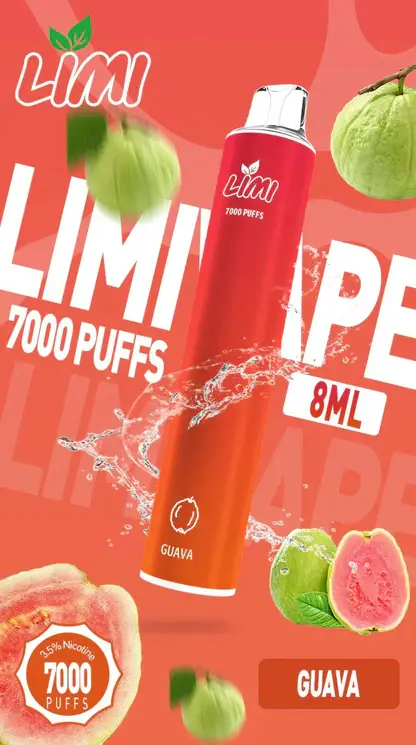 LIMI拋棄式一次性7000口-7.webp LIMI 7000 強效拋棄式電子煙 | 朋友聚會社交場合 | 高效能輸出賦予紮實霧感