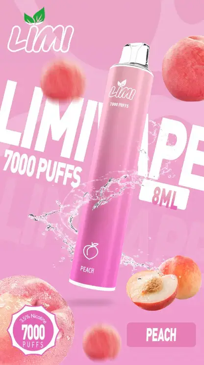 LIMI拋棄式一次性7000口.webp LIMI 7000 強效拋棄式電子煙 | 朋友聚會社交場合 | 高效能輸出賦予紮實霧感