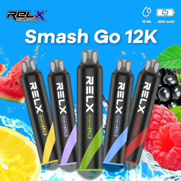 RELX Smash Go 12000 口｜獨處靜謐時光｜具備層次感滲透表現與精準氣流校調