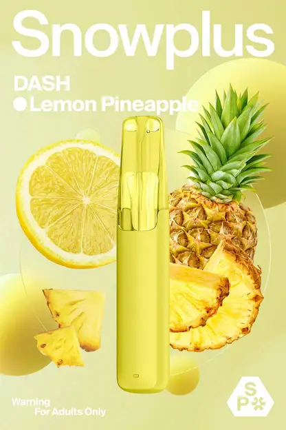 Snowplus DASH 4000 口一次性電子煙｜社交應酬首選｜具備細膩層次感釋放與精準分子化還原工藝