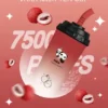 VAKA 奶茶杯 7500 電子煙 ｜ 戶外野餐展現 Q 萌風格 ｜ 穩健電力核心確保持續輸出溫潤喉韻與純粹低負擔感