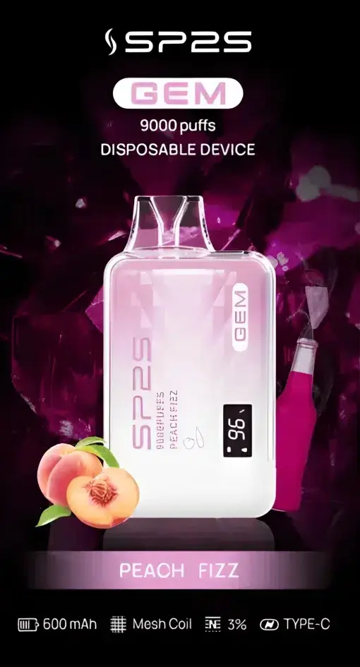 SP2S GEM 9000 電子煙主機 ｜ 數位生活場景精準掌握 ｜ 全彩螢幕直覺互動帶來細膩霧感與溫潤喉韻的層次堆疊